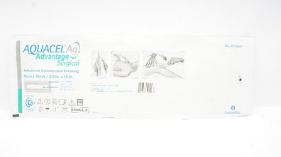 ConvaTec 422607 Aquacel Ag Advanced Antimicrobial Dressing 3.5inch x 14inch (x)